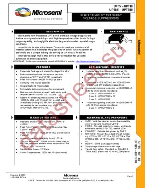 UPTB48 datasheet  