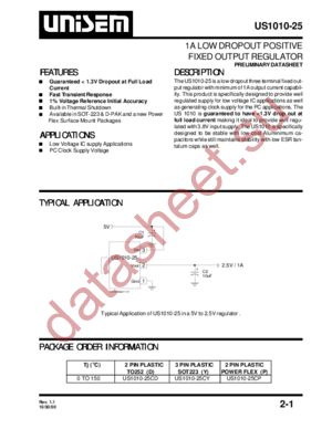 US1010-25 datasheet  