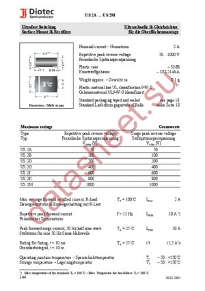 US2A datasheet  