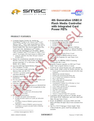 USB2227-NU-XX datasheet  