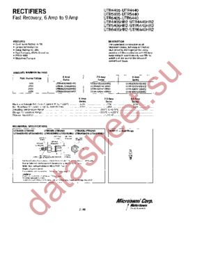 UTR4410HR2 datasheet  