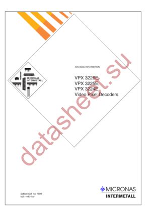 VPX3226E datasheet  