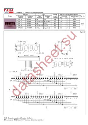 A-404CH datasheet  