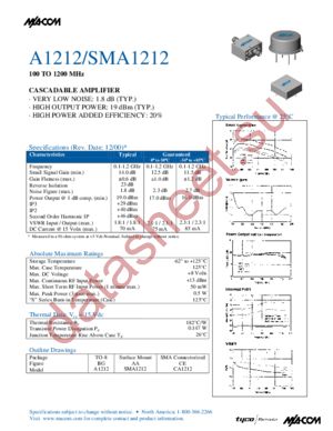 A1212 datasheet  