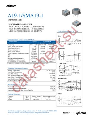 A19-1 datasheet  