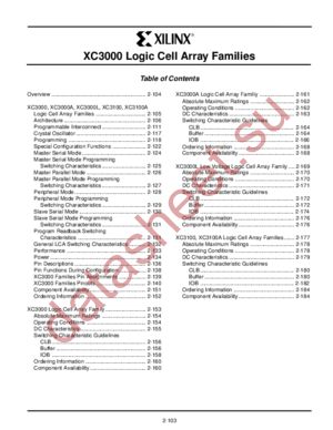 XC3100 datasheet  