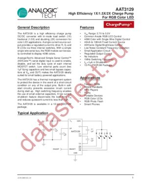 AAT3129 datasheet  