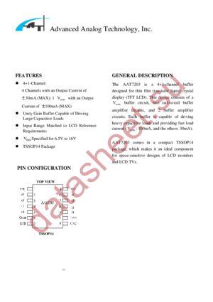 AAT7203 datasheet  