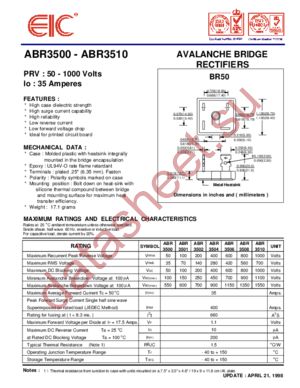 ABR3510 datasheet  