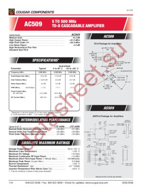 AC509 datasheet  