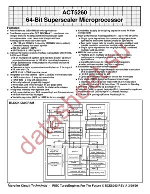 ACT5260111111 datasheet  