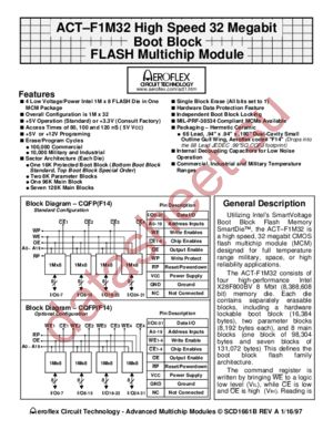 ACTF1M32 datasheet  