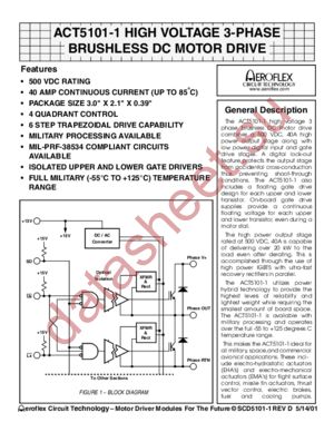 ACT5101-1 datasheet  