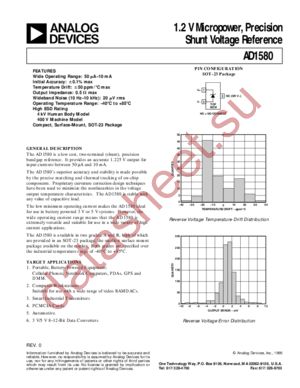 AD1580BRT datasheet  