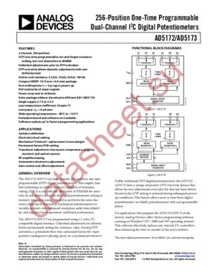 AD5172BRM50-RL7 datasheet  