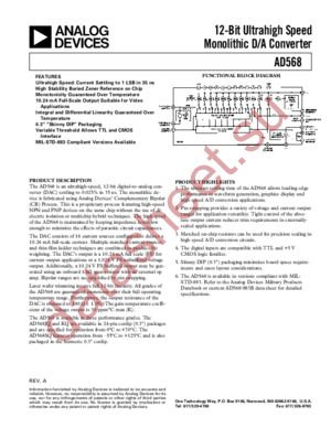 AD568 datasheet  