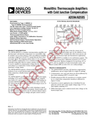 AD595CD datasheet  