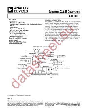 AD6140 datasheet  