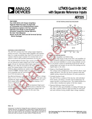 AD7225 datasheet  