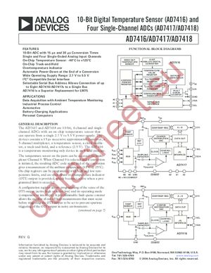 AD7417AR-REEL datasheet  