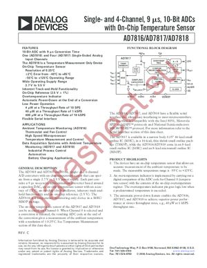 AD7816AR-REEL7 datasheet  