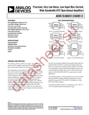 AD8510BR-REEL datasheet  
