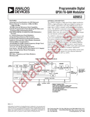 AD9853AS datasheet  