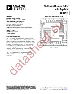 ADD8709ASTZ-REEL datasheet  