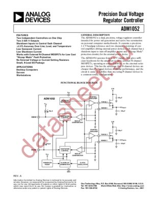 ADM1052 datasheet  