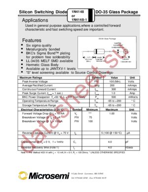 1N4148-1 datasheet  