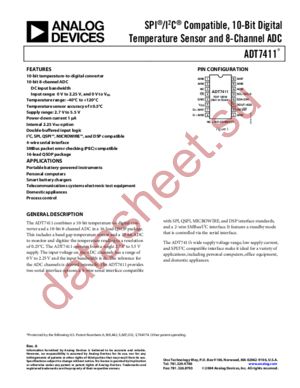 EVAL-ADT7411EB datasheet  