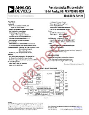 EVAL-ADUC7020QS-U1 datasheet  