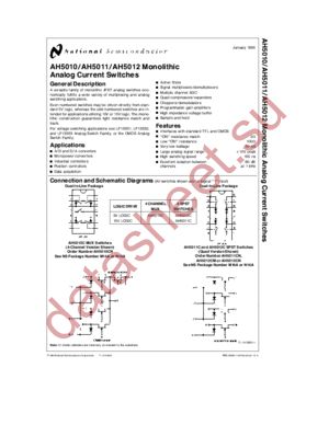 AH5011 datasheet  