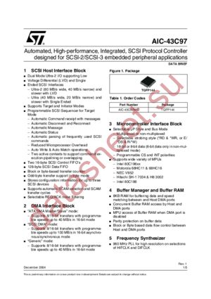 AIC-43C97M/C datasheet  