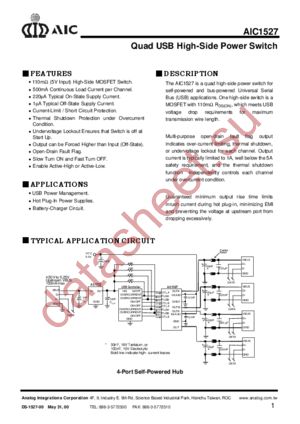 AIC1527-0CN datasheet  