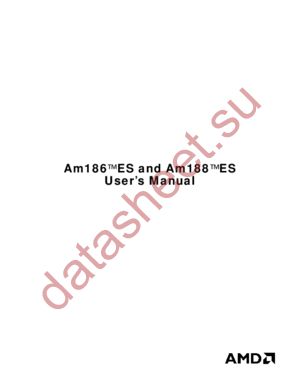 AM186ES/AM188ES datasheet  