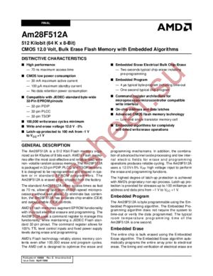 AM28F512A-120EC datasheet  