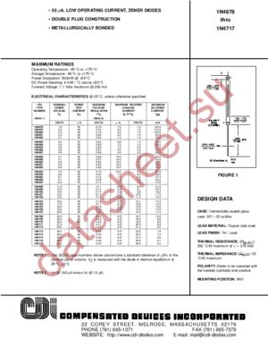 1N4716 datasheet  