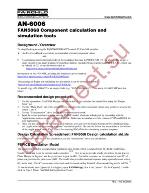 AN-6006 datasheet  