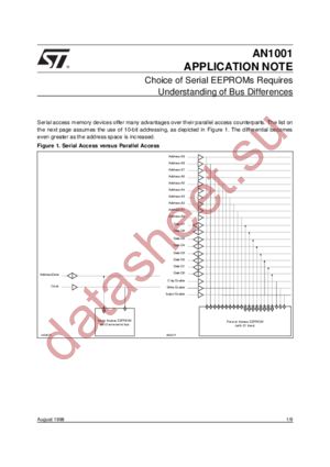 AN1001 datasheet  