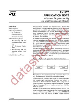 AN1175 datasheet  