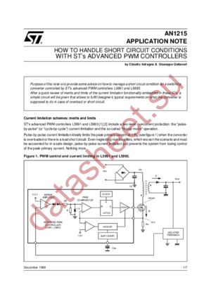 AN1215 datasheet  