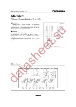 AN733 datasheet  