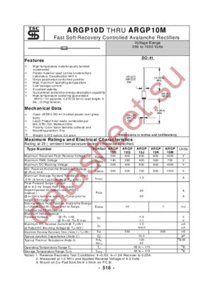 ARGP10J datasheet  