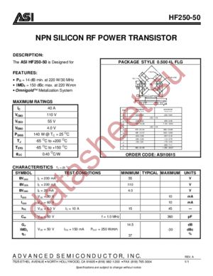 ASI10615 datasheet  