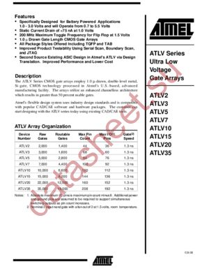 ATLV15 datasheet  