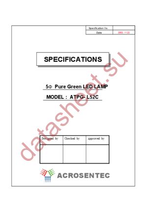 ATPG-L52C datasheet  