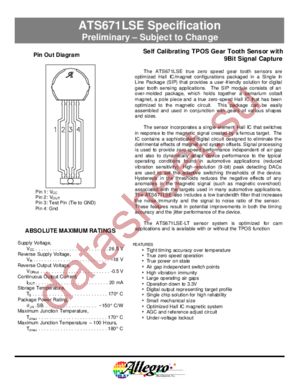 ATS671LSE datasheet  