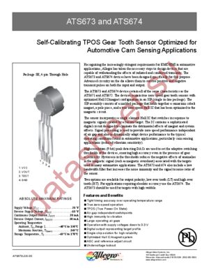 ATS674LSETN-LT datasheet  