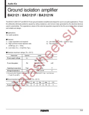 BA3121/F/N datasheet  